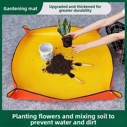 Gardening Waterproof Plant Soil Changing Mat
