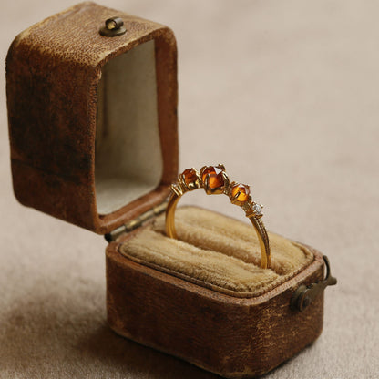 garnet ring