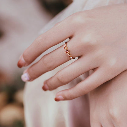 garnet ring