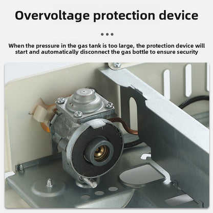 Gas stove for barbecue and picnic