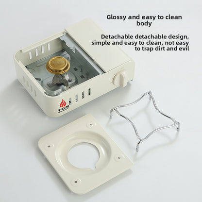 Gas stove for barbecue and picnic