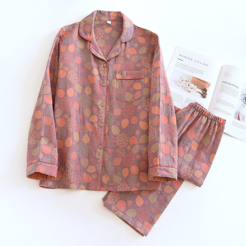 Gauze Pajama Set