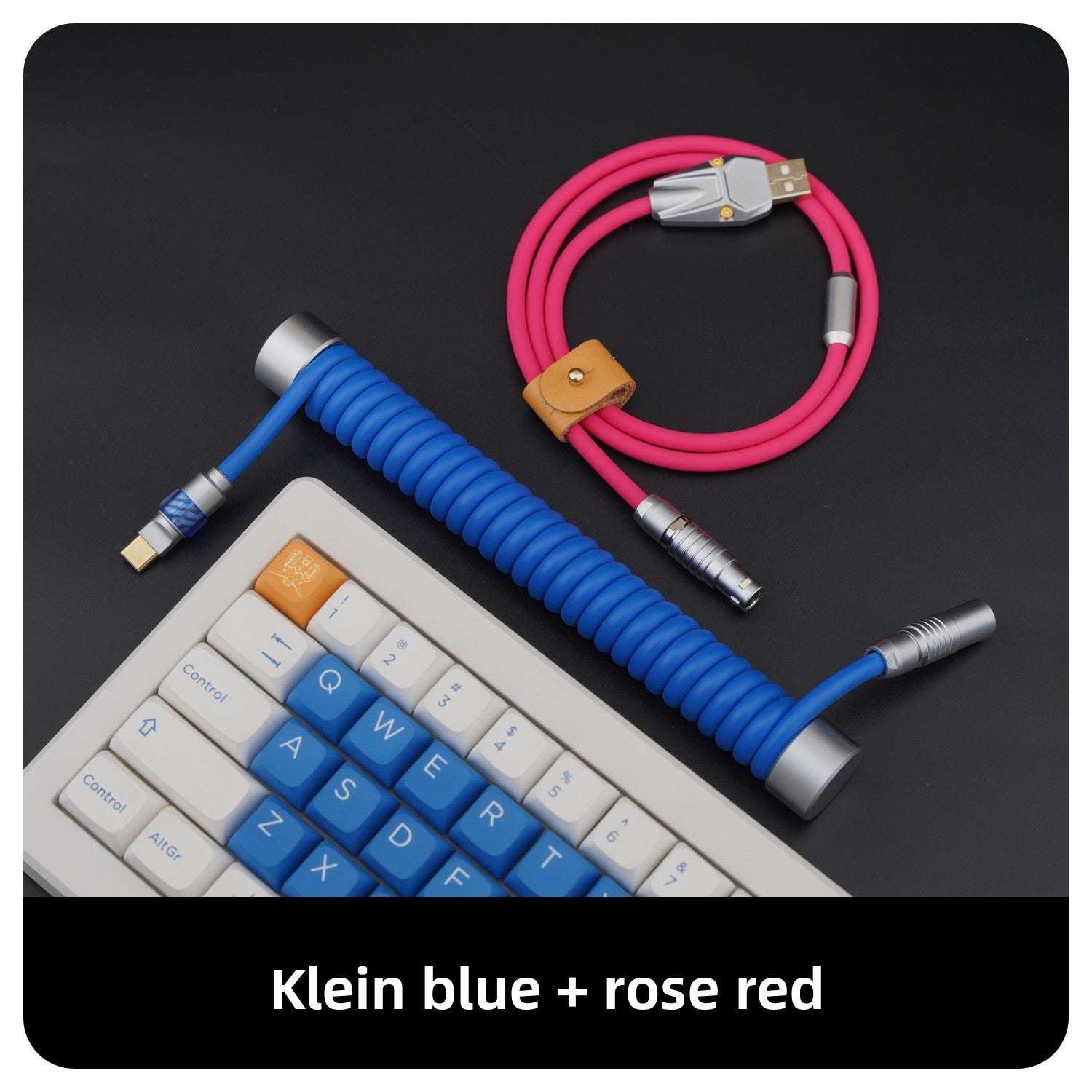 Gc Customized Keyboard Data Cable Compatible with Wooting Rear-Mounted 8K Weighted Rod, Luminous Head, Rubber Summary