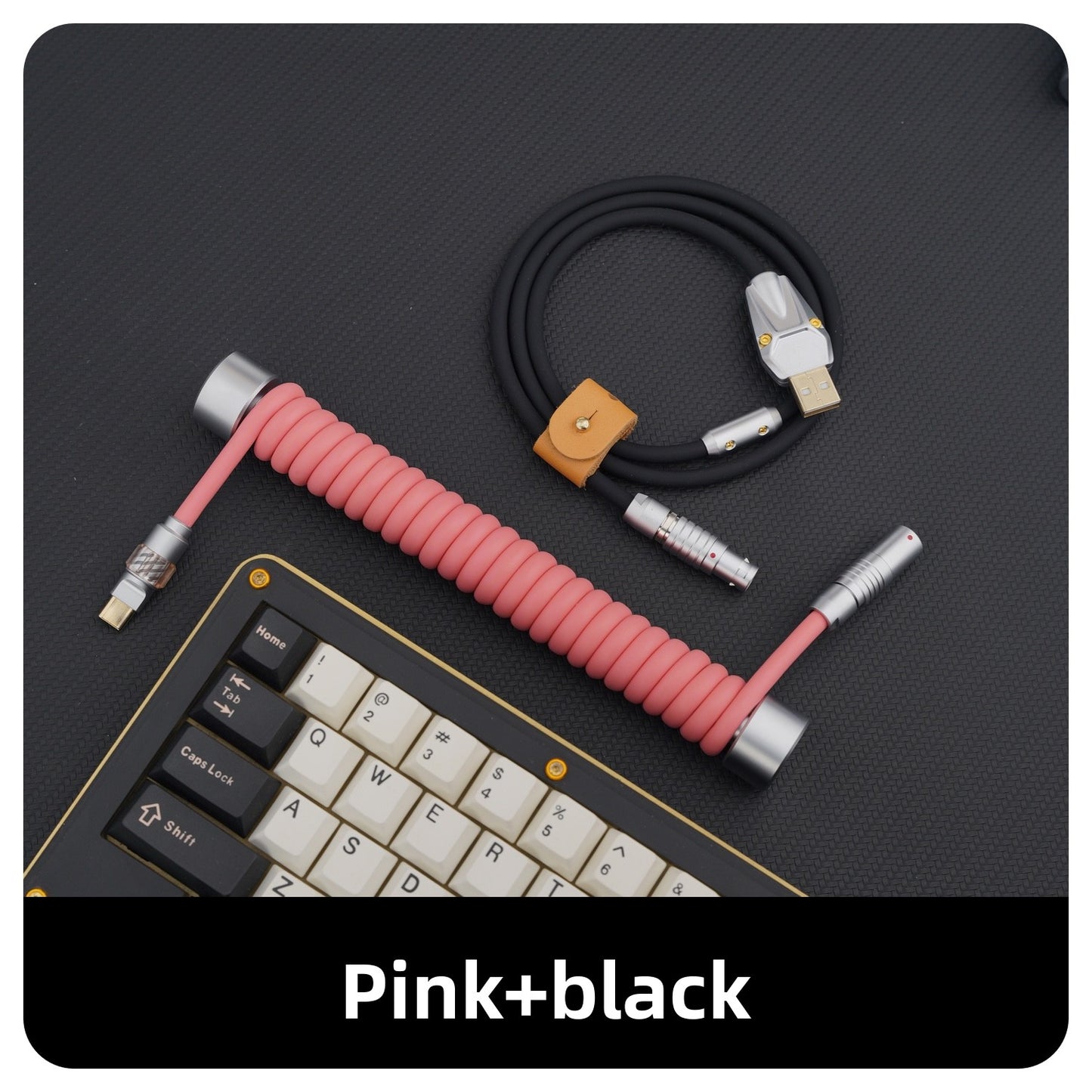 Gc Customized Keyboard Data Cable Compatible with Wooting Rear-Mounted 8K Weighted Rod, Luminous Head, Rubber Summary