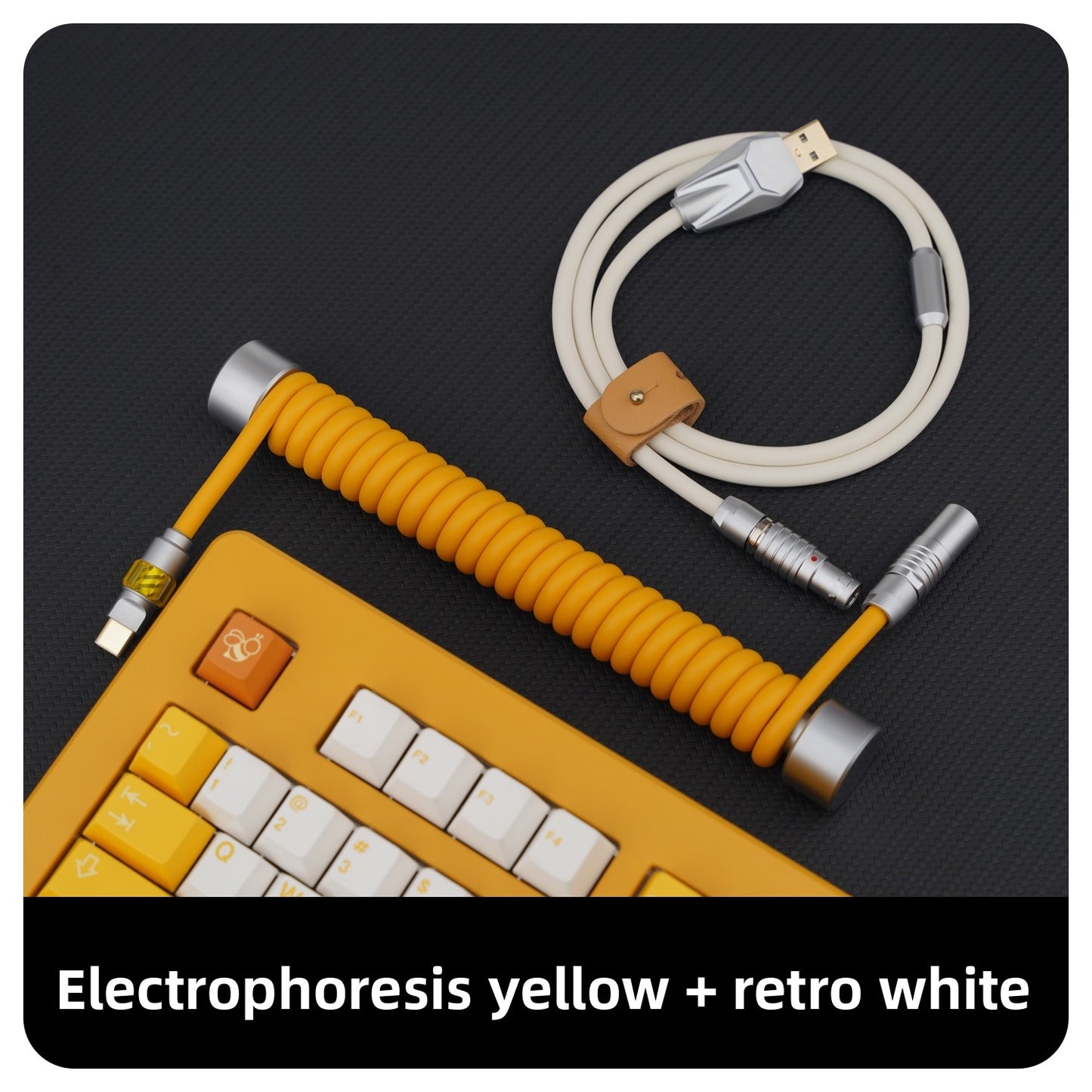 Gc Customized Keyboard Data Cable Compatible with Wooting Rear-Mounted 8K Weighted Rod, Luminous Head, Rubber Summary