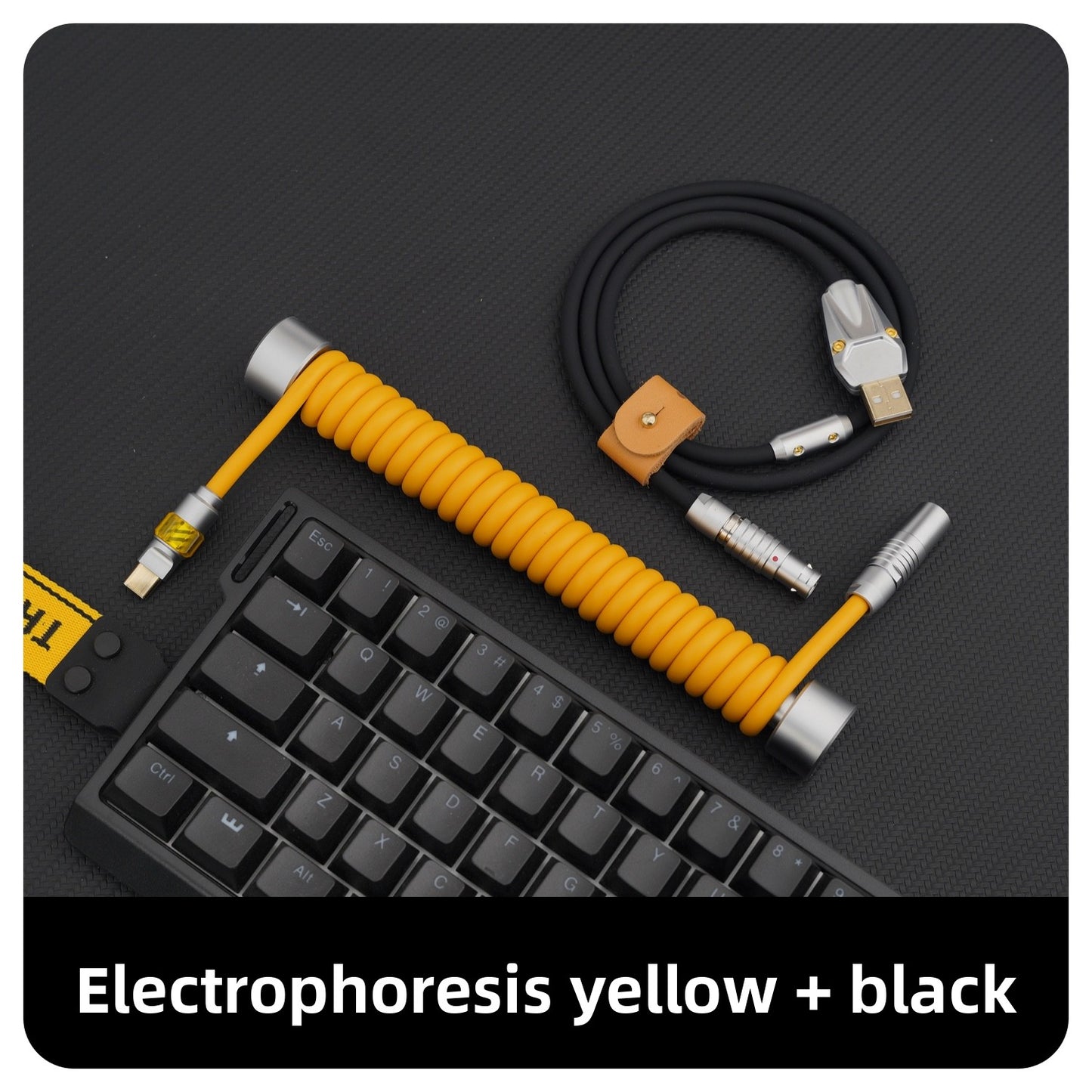 Gc Customized Keyboard Data Cable Compatible with Wooting Rear-Mounted 8K Weighted Rod, Luminous Head, Rubber Summary