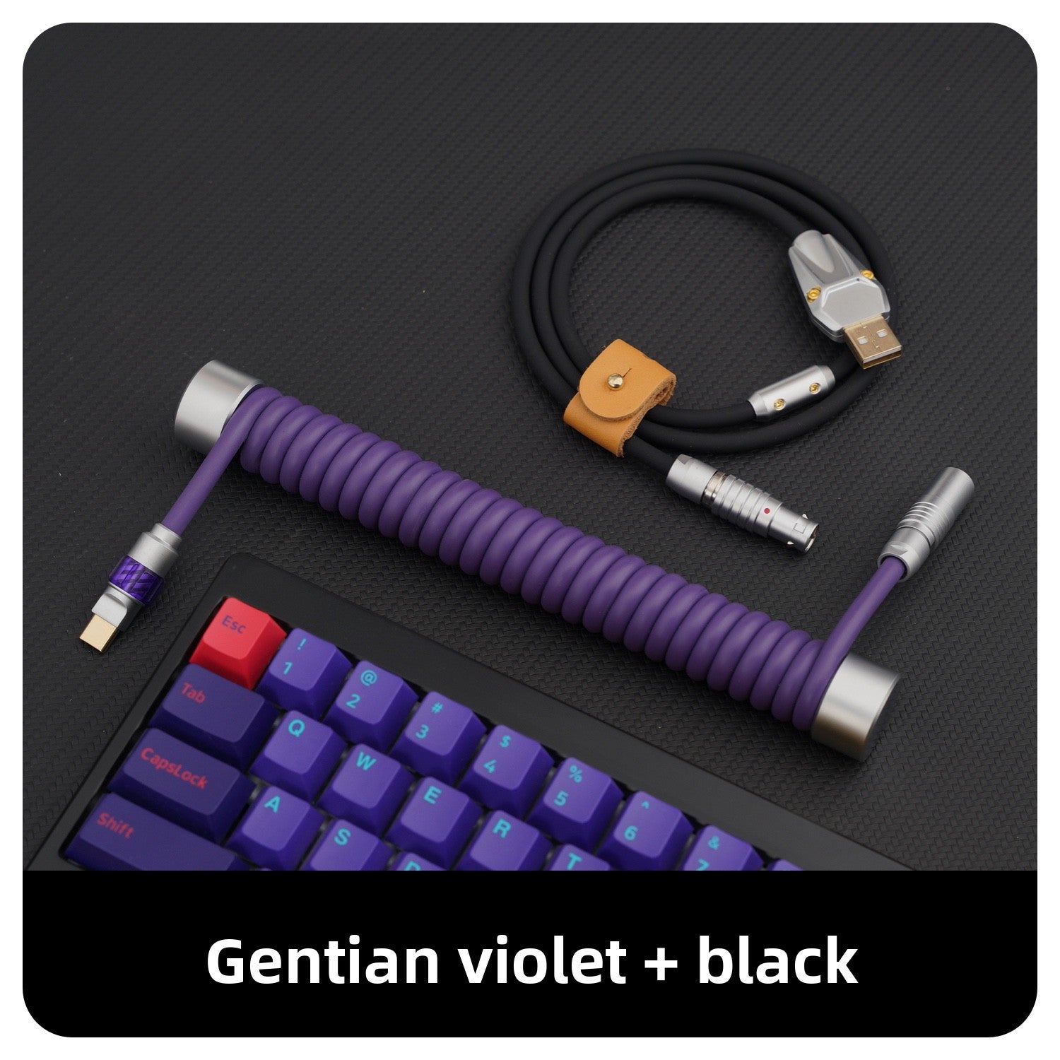 Gc Customized Keyboard Data Cable Compatible with Wooting Rear-Mounted 8K Weighted Rod, Luminous Head, Rubber Summary