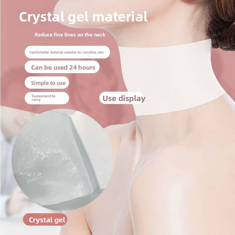 gel elastic fabric neck texture patches