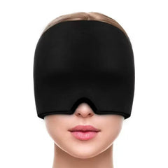 Imitation cotton headband black op bag