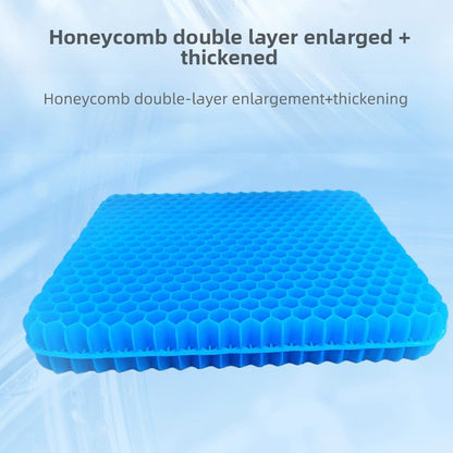 Gel Honeycomb Seat Cushion with Non-Slip Cover