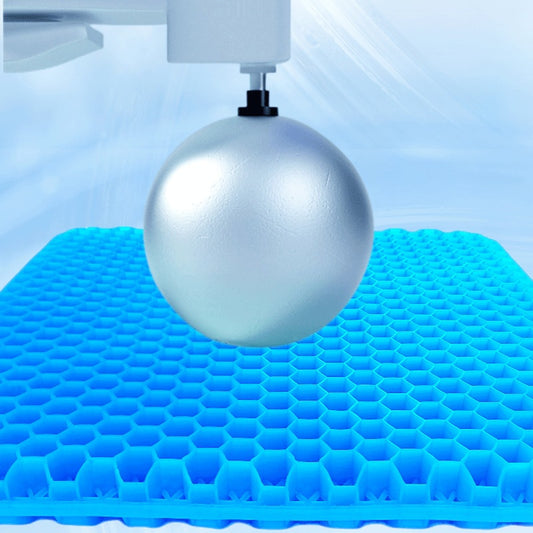 Gel Honeycomb Seat Cushion with Non-Slip Cover