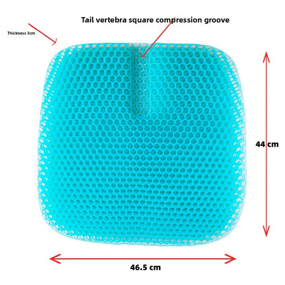 Gel Honeycomb Seat Cushion with Non-Slip Cover