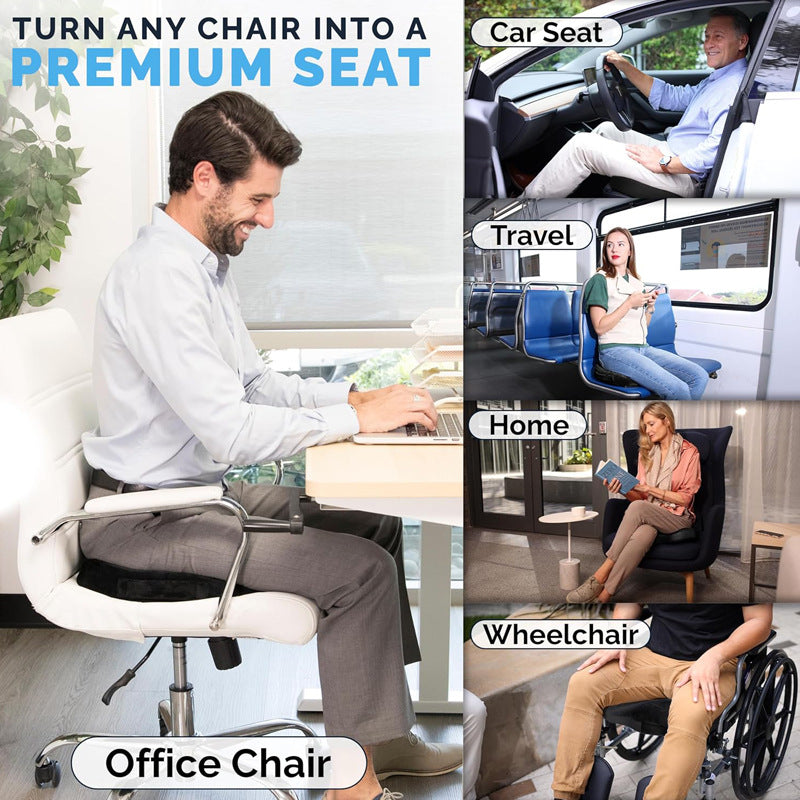 Gel Memory Foam Seat Cushion