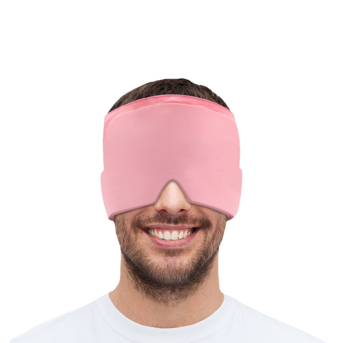 Gel Migraine Relief Hat Hot Cold Compress Head Wrap