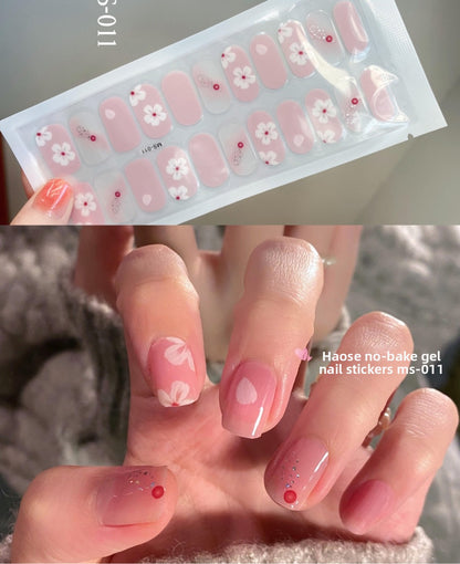 Gel Nail Stickers Waterproof 3D Design