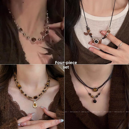 gemstone necklace