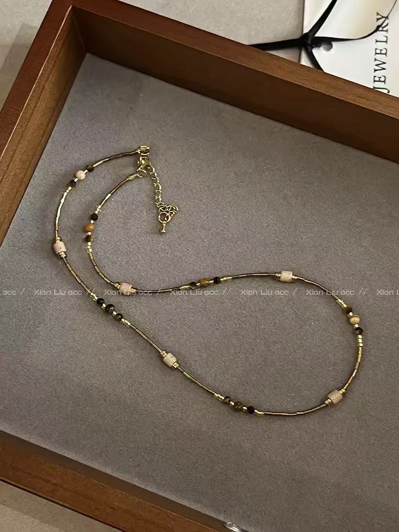 gemstone necklace