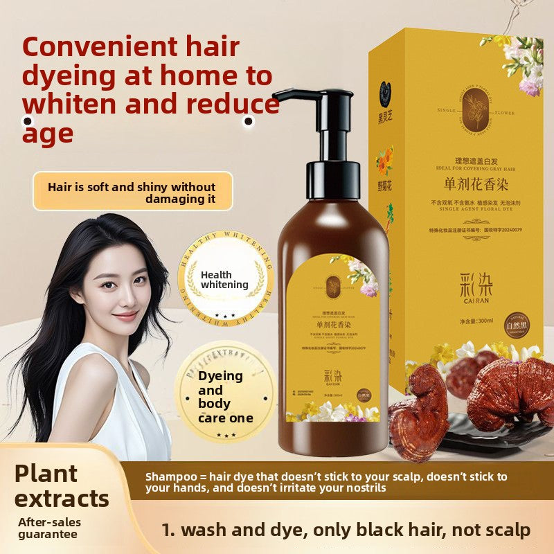 Gentle Color Hair Dye to Cover Gray Hair