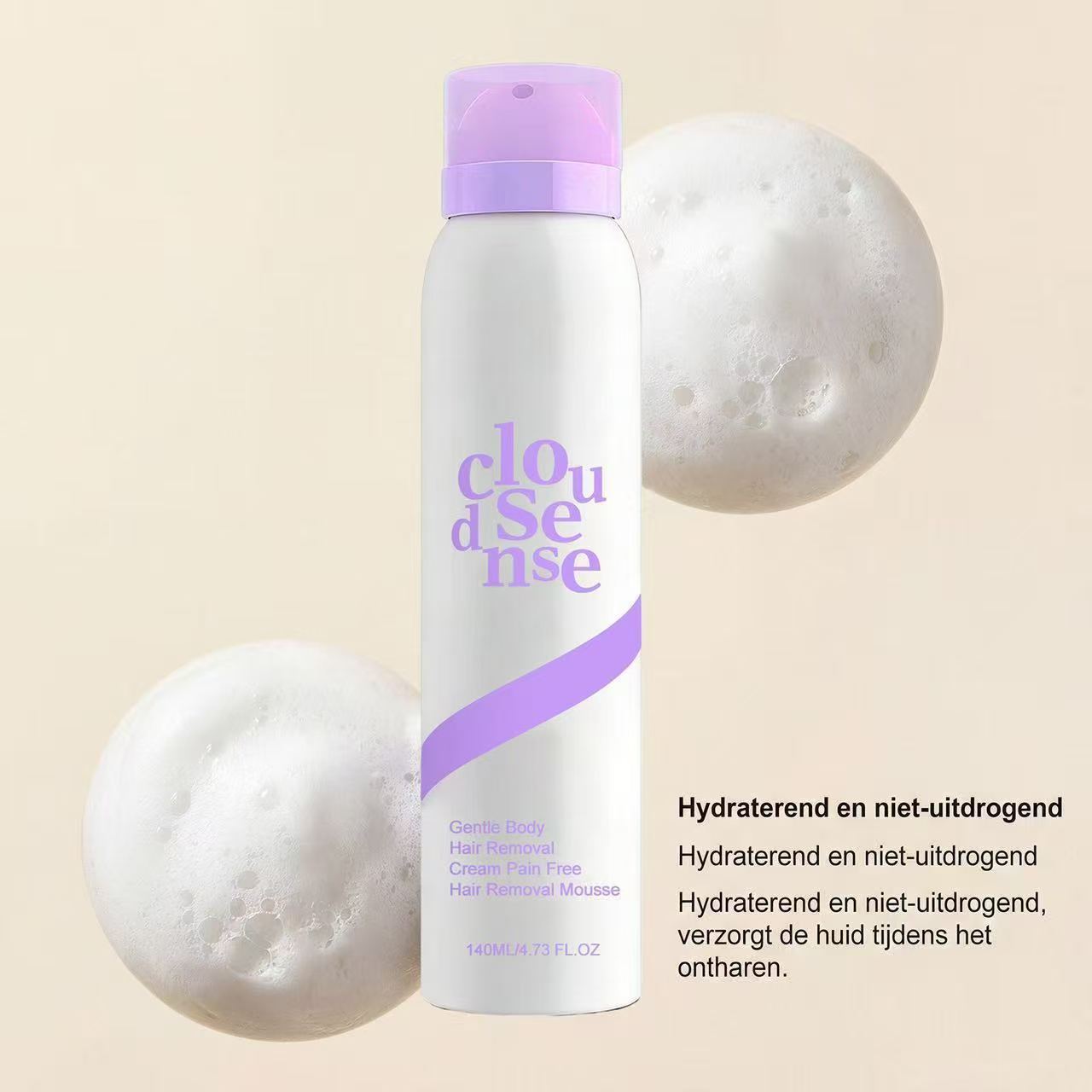 Gentle Hair Removal Moisturizing Spray