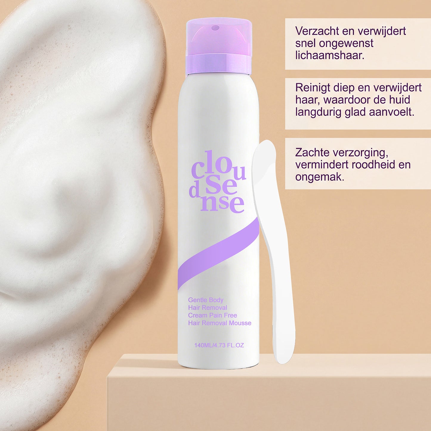 Gentle Hair Removal Mousse