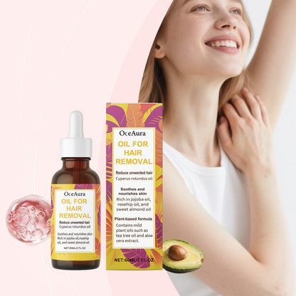 Gentle Hair Removal Oil