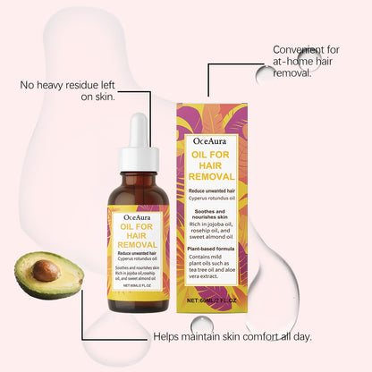 Gentle Hair Removal Oil