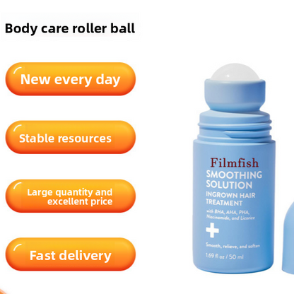 Gentle Hair Removal Roller Ball for Smooth Skin