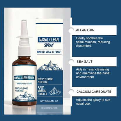 Gentle Nasal Spray for Congestion and Itch Relief