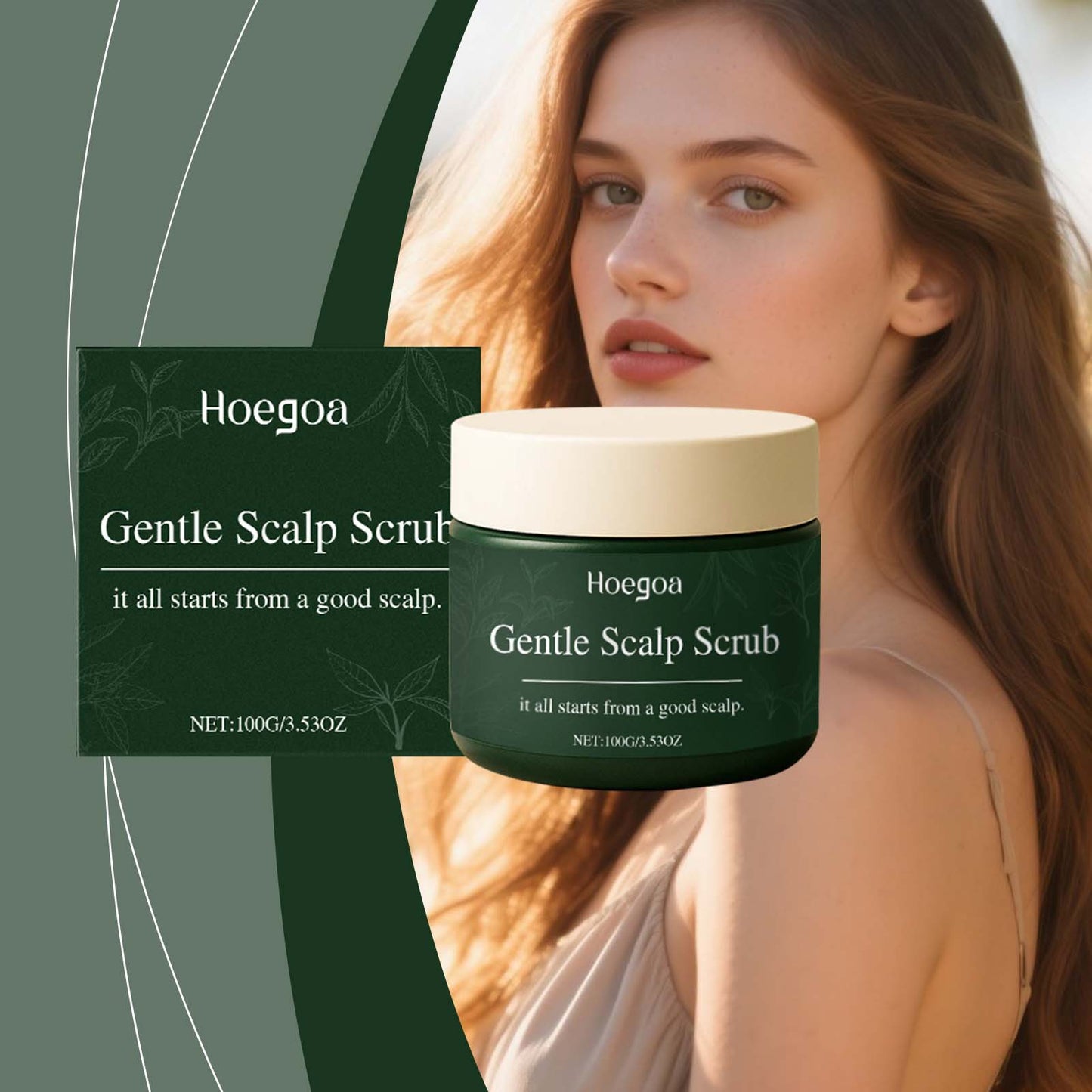 Gentle Scalp Scrub for Cleansing and Nourishment