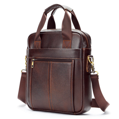 Genuine Cowhide Mens Business Briefcase