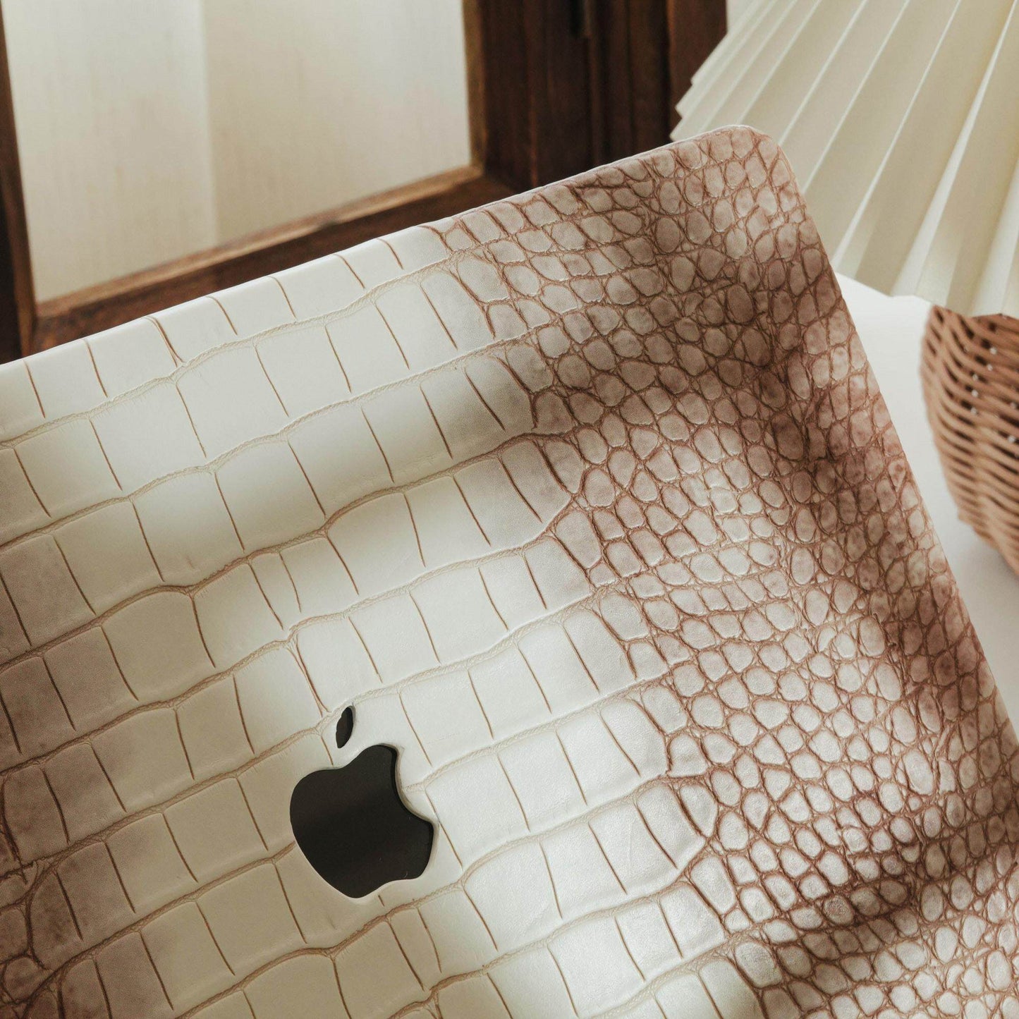 Genuine Crocodile Leather MacBook Protective Case