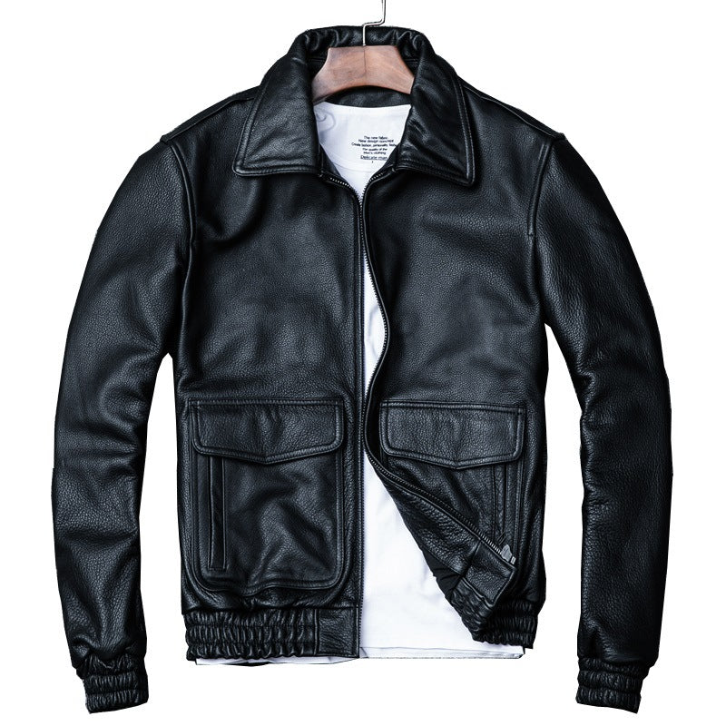 Genuine Leather A2 Flight Jacket
