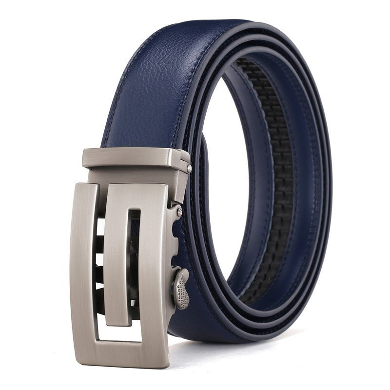 Genuine Leather Automatic Belt