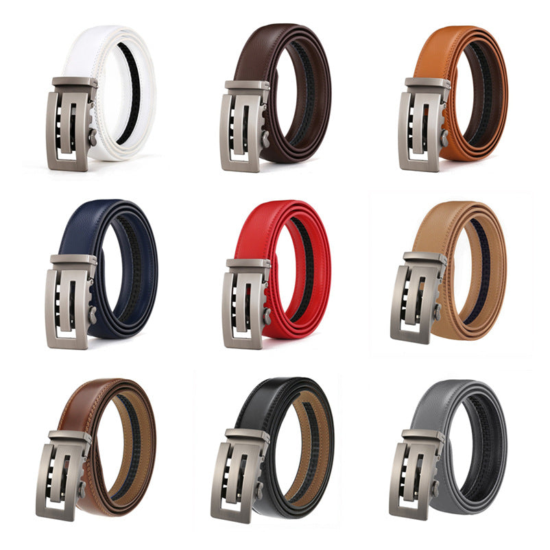 Genuine Leather Automatic Belt