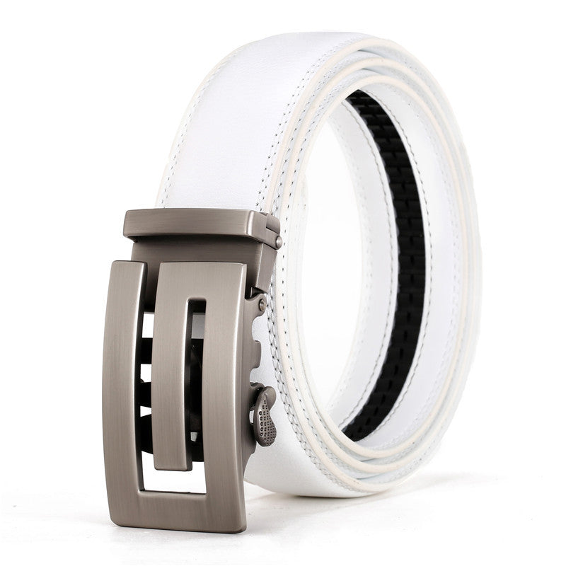 Genuine Leather Automatic Belt