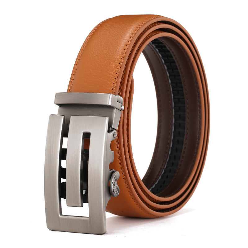 Genuine Leather Automatic Belt