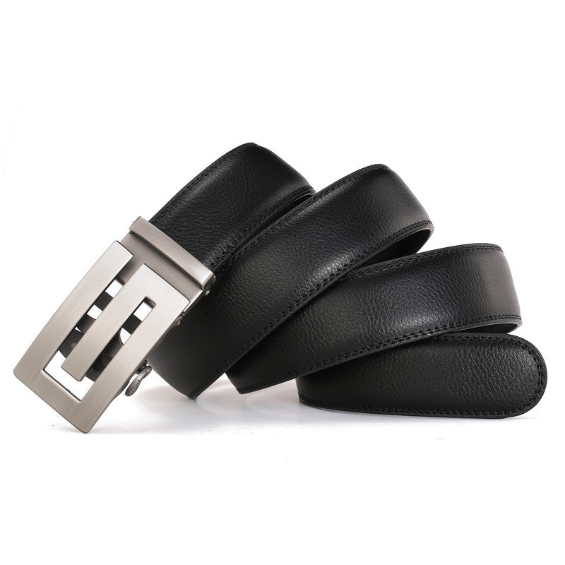 Genuine Leather Automatic Belt