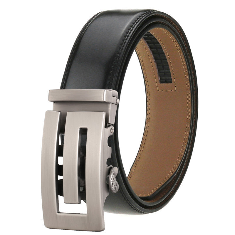 Genuine Leather Automatic Belt