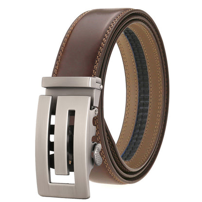 Genuine Leather Automatic Belt