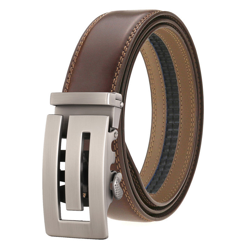 Genuine Leather Automatic Belt
