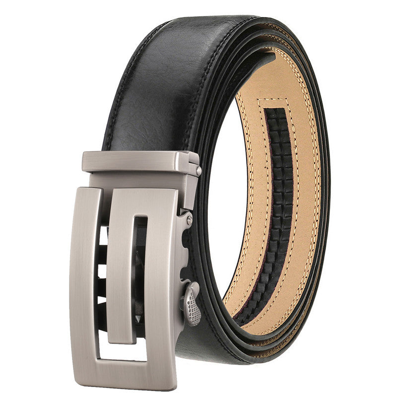 Genuine Leather Automatic Belt