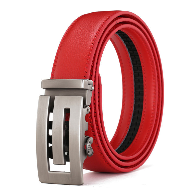 Genuine Leather Automatic Belt
