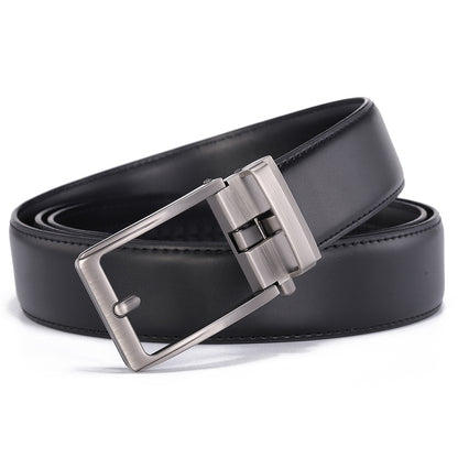 Genuine Leather Automatic Buckle Belt