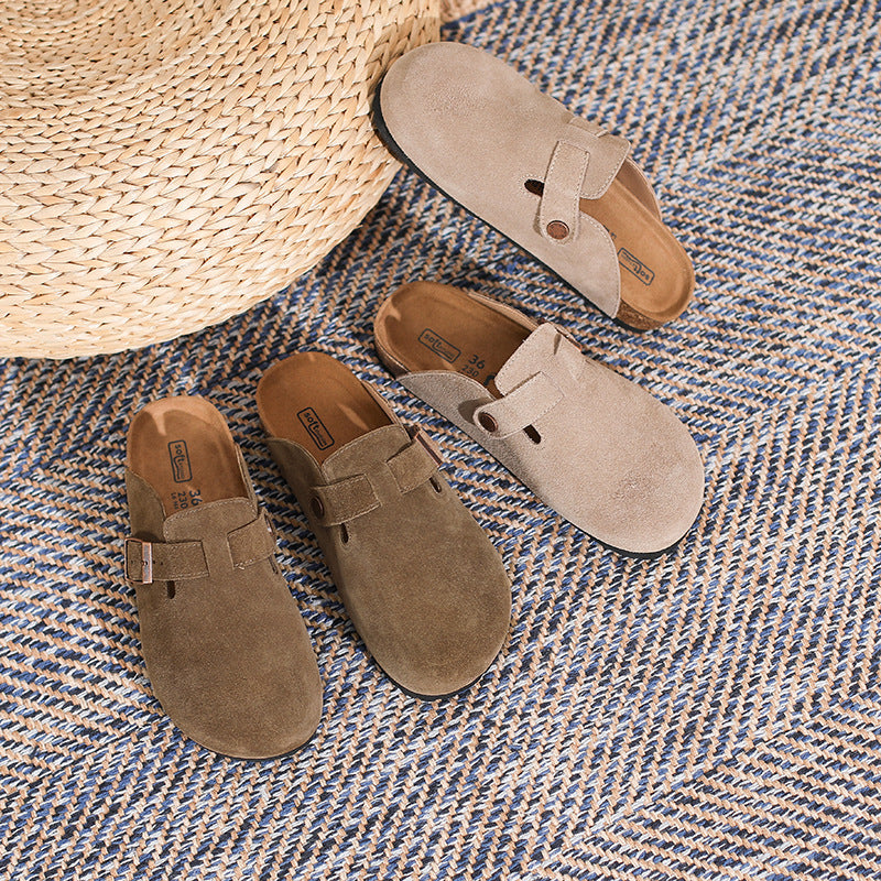 Genuine leather Birken shoes