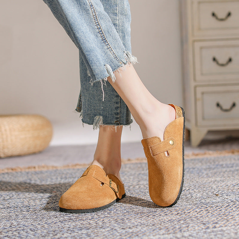 Genuine leather Birken shoes