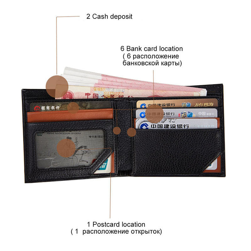 Genuine Leather Bluetooth Smart Wallet