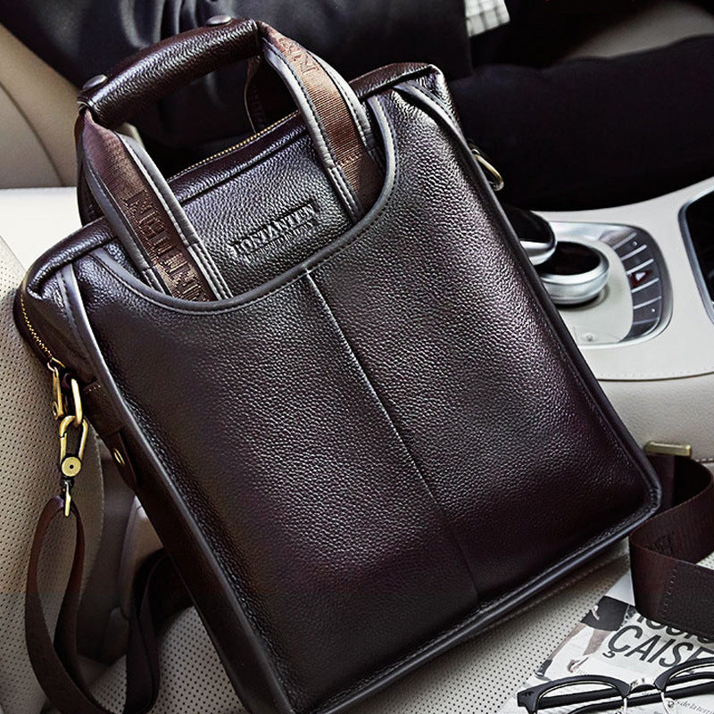 Genuine Leather Business Briefcase