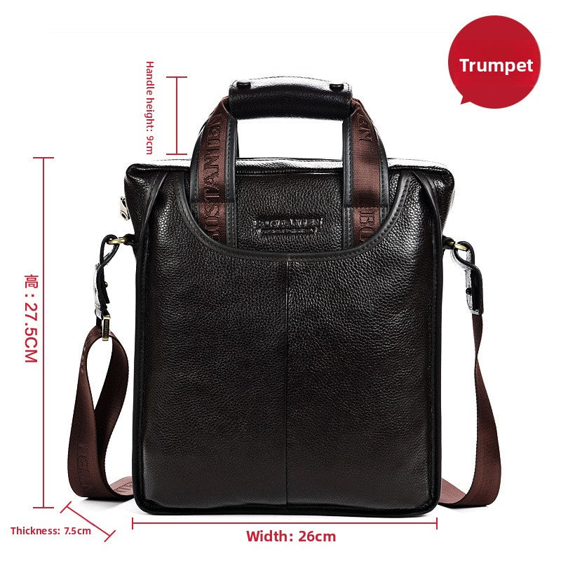 Genuine Leather Business Briefcase