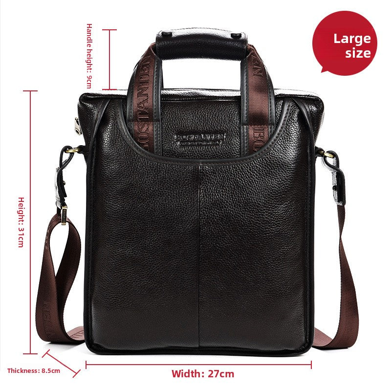 Genuine Leather Business Briefcase