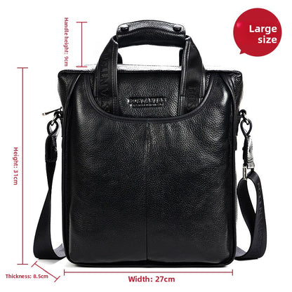 Genuine Leather Business Briefcase
